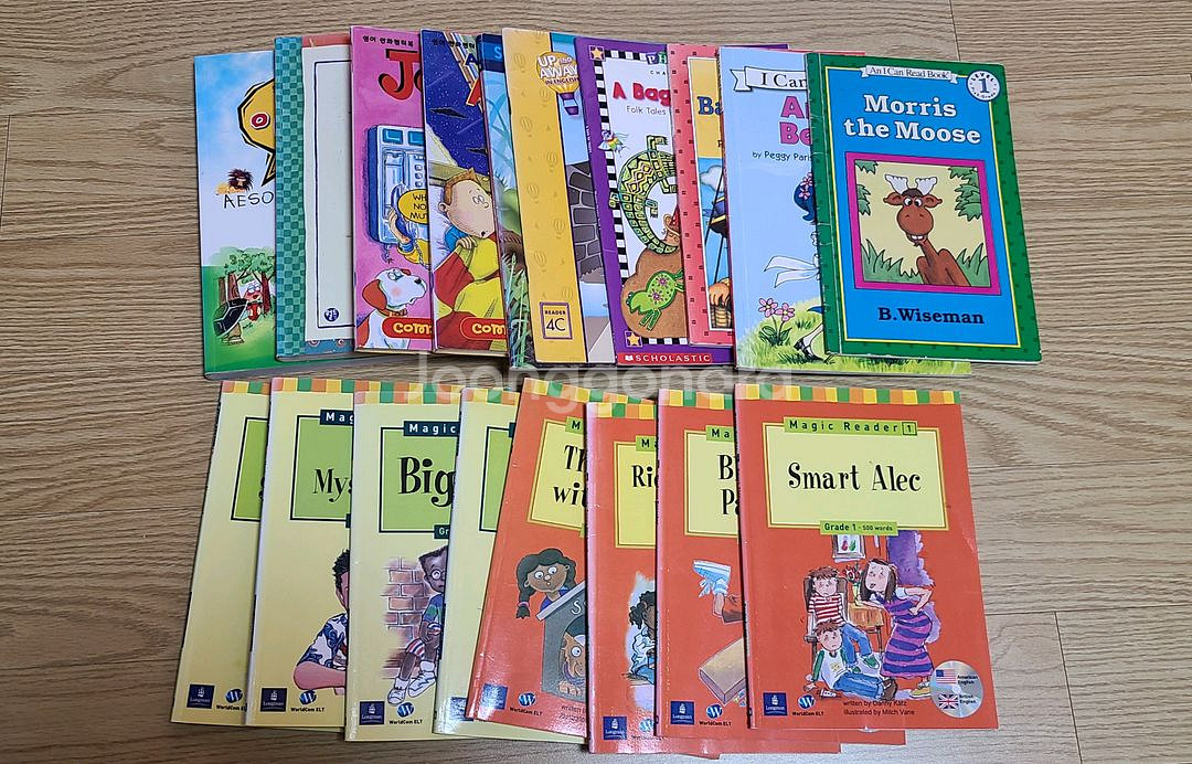 영어 동화책/한솔 영어리틀동화.베렌스타인.나무집.마빈--2