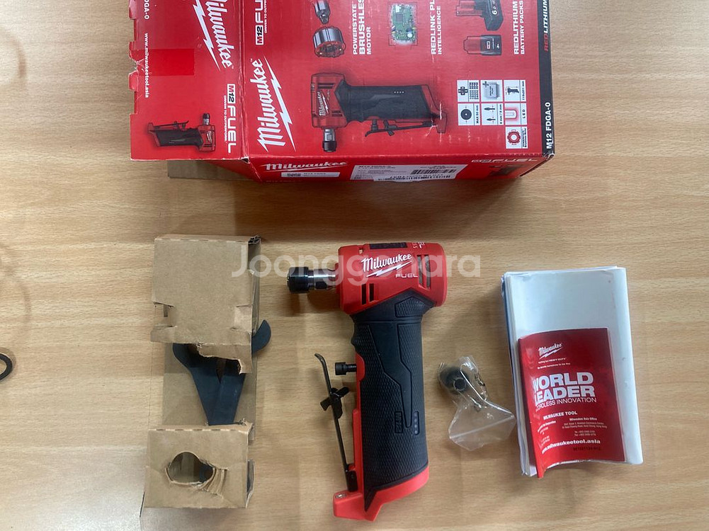 밀워키 M12 FDGA-0 직각 다이 그라인더 베어툴--0