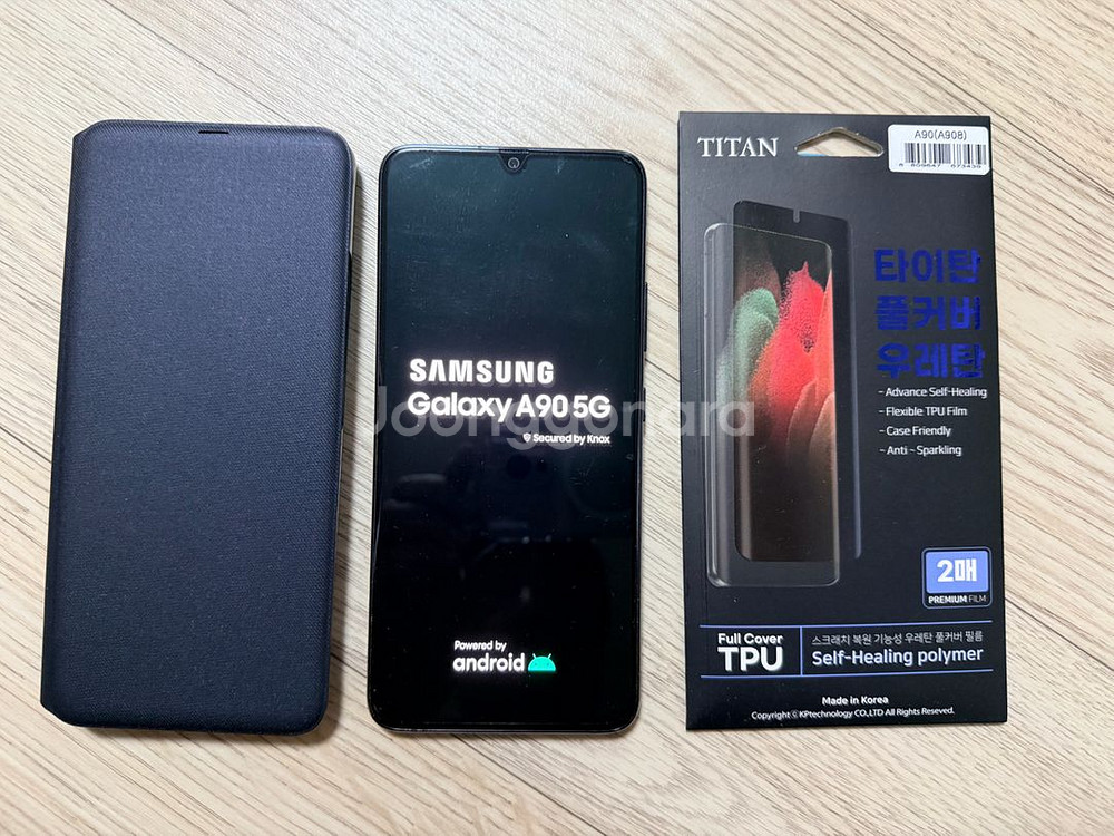 갤럭시 A90 5G 128gb 스마트폰 + 정품케이스--0