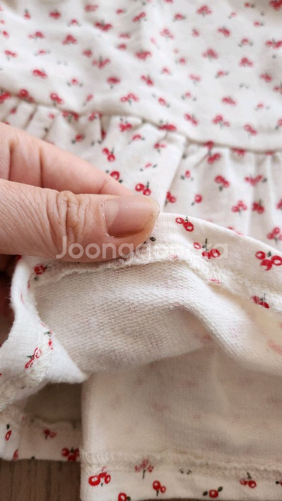 100정도 입는 여아 가디건, 프랜치캣 티셔츠 등--5