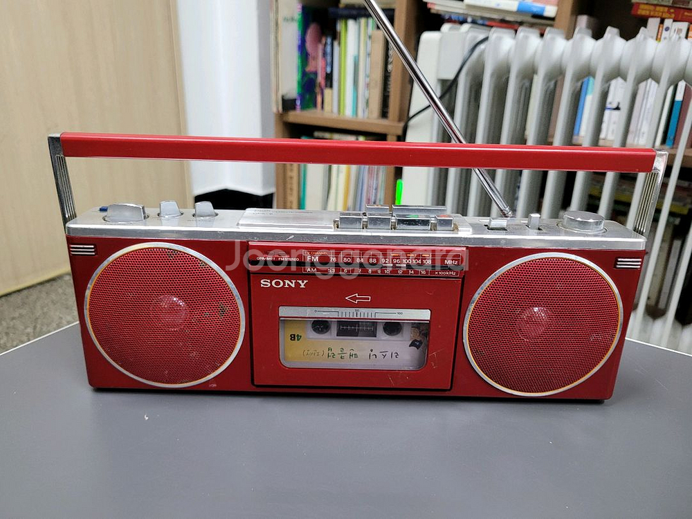 소니 카세트 레코더 CFS-6 붐박스--3