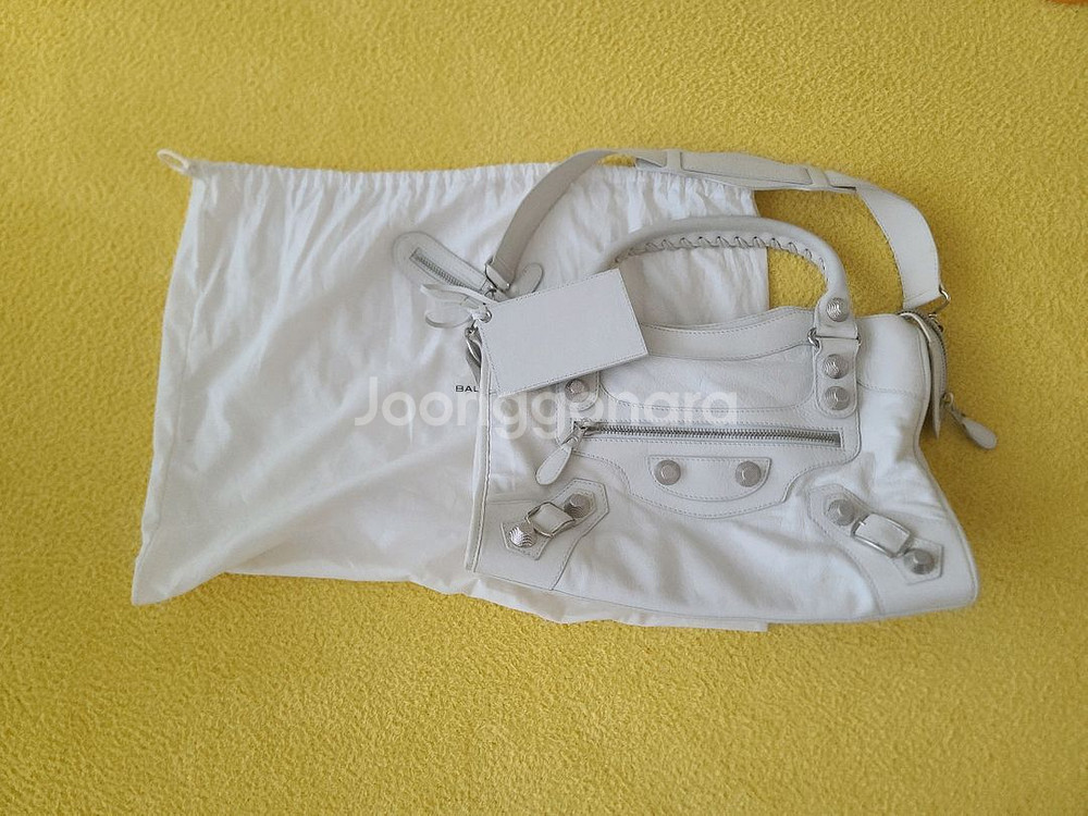 발렌시아가 모터백 시티백 미디움 숄더백 토트백--0