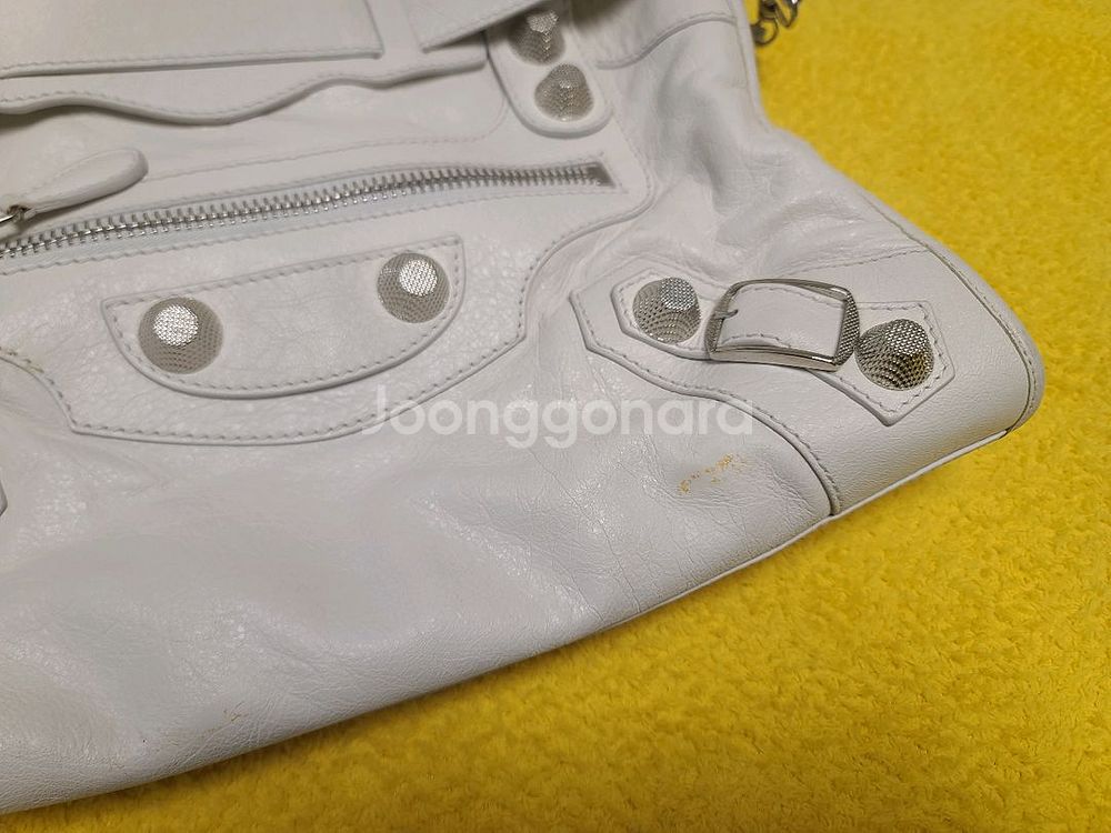 발렌시아가 모터백 시티백 미디움 숄더백 토트백--1