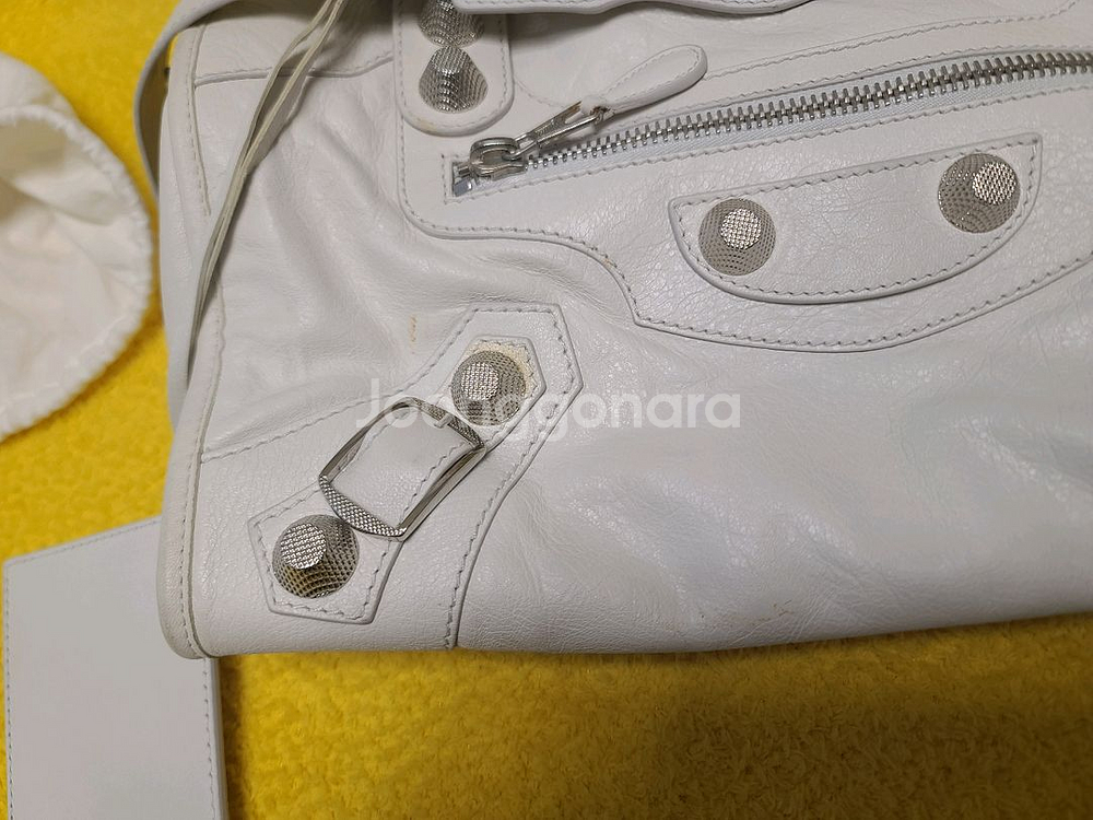 발렌시아가 모터백 시티백 미디움 숄더백 토트백--2