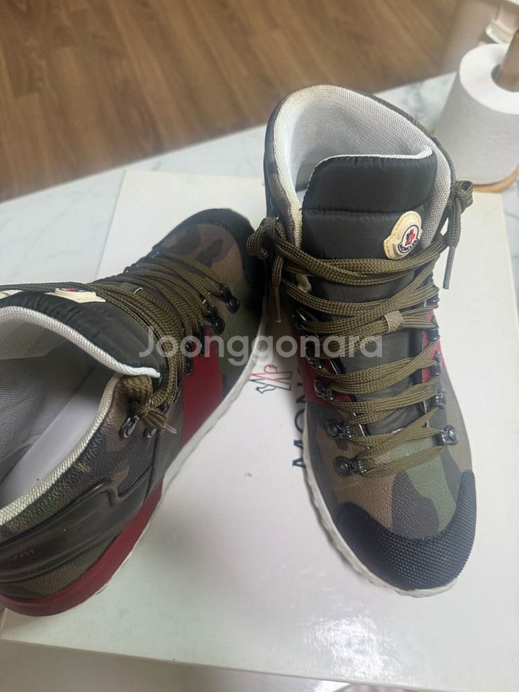 몽클레어 하이탑 남자 운동화 43 27~275--1