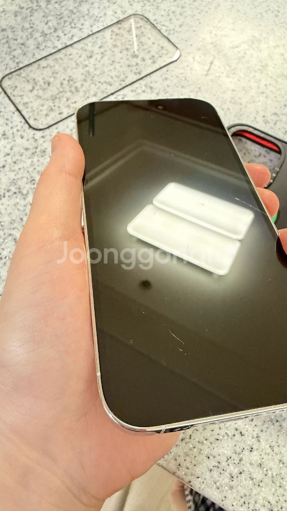 아이폰14프로 512 실버 자급제--4