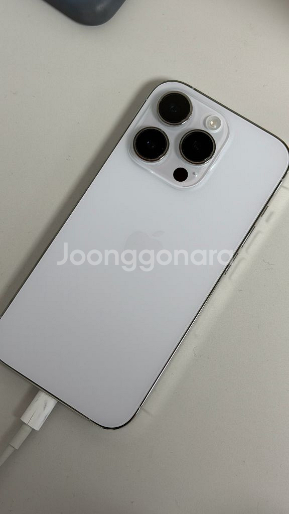 아이폰14프로 512 실버 자급제--5