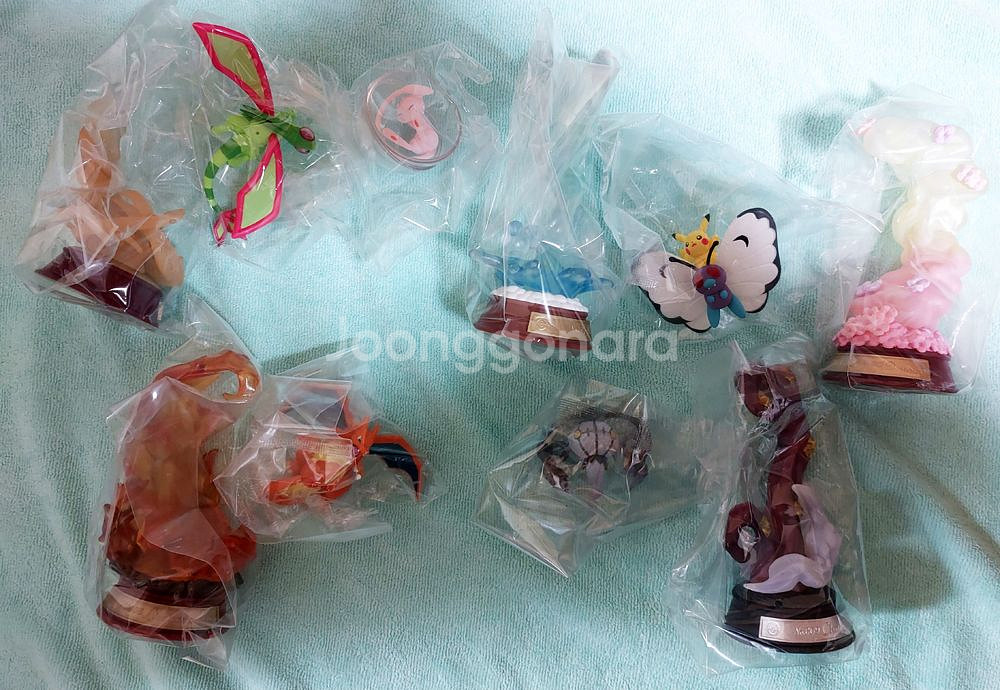 포켓몬 스윙비네트 외 식완 피규어 미개봉 15개 일괄--1