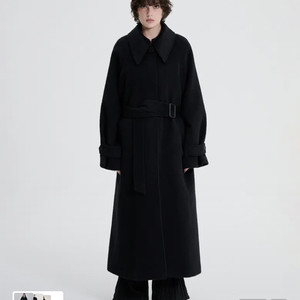 트리밍버드 트라움 발마칸 롱 코트 블랙 1사이즈(새상품