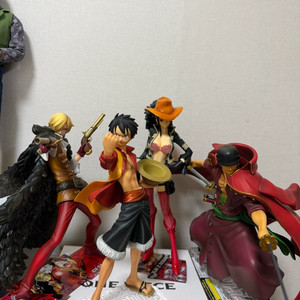 원피스 POP 피규어 4종 세트