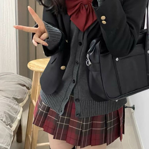 미소녀st) jk 일본 교복 졸업사진 대여 레드 이미지