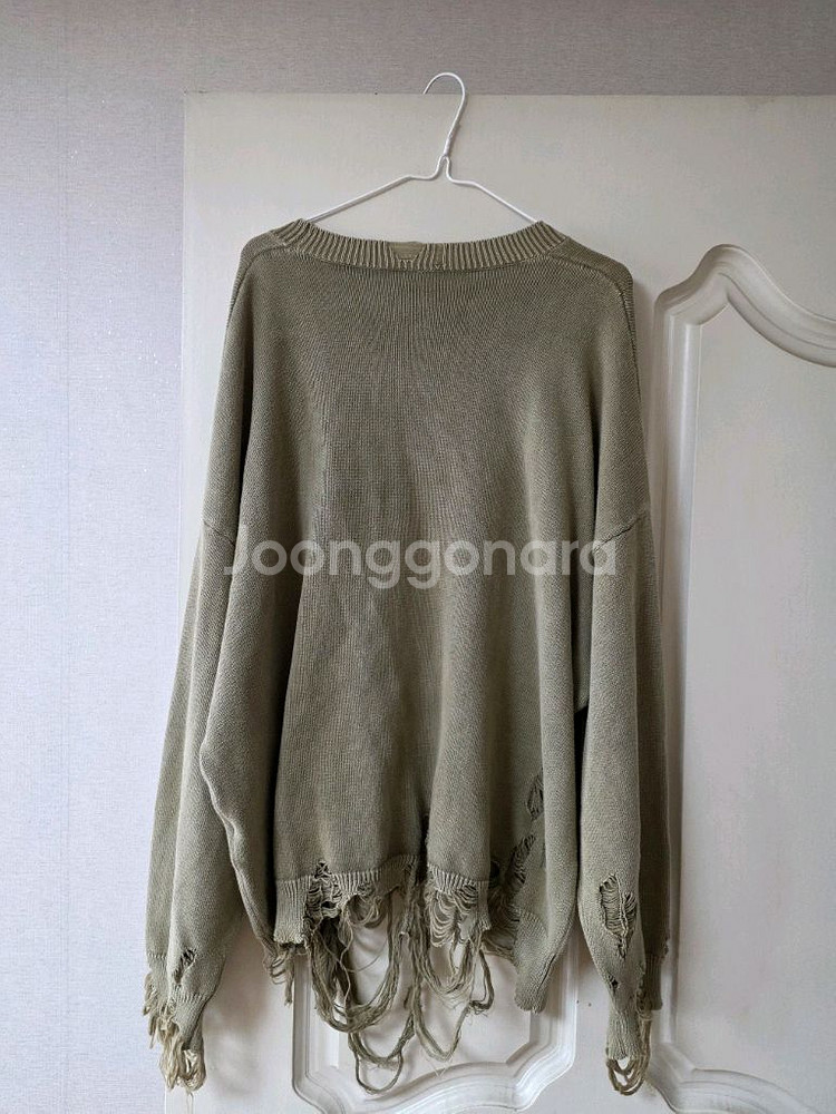 R13 디스트레스드 니트--1