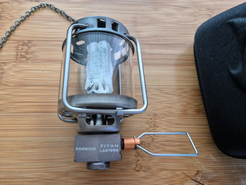 코베아 프리미엄 티탄 가스랜턴 KL-K805 판매합니다 이미지