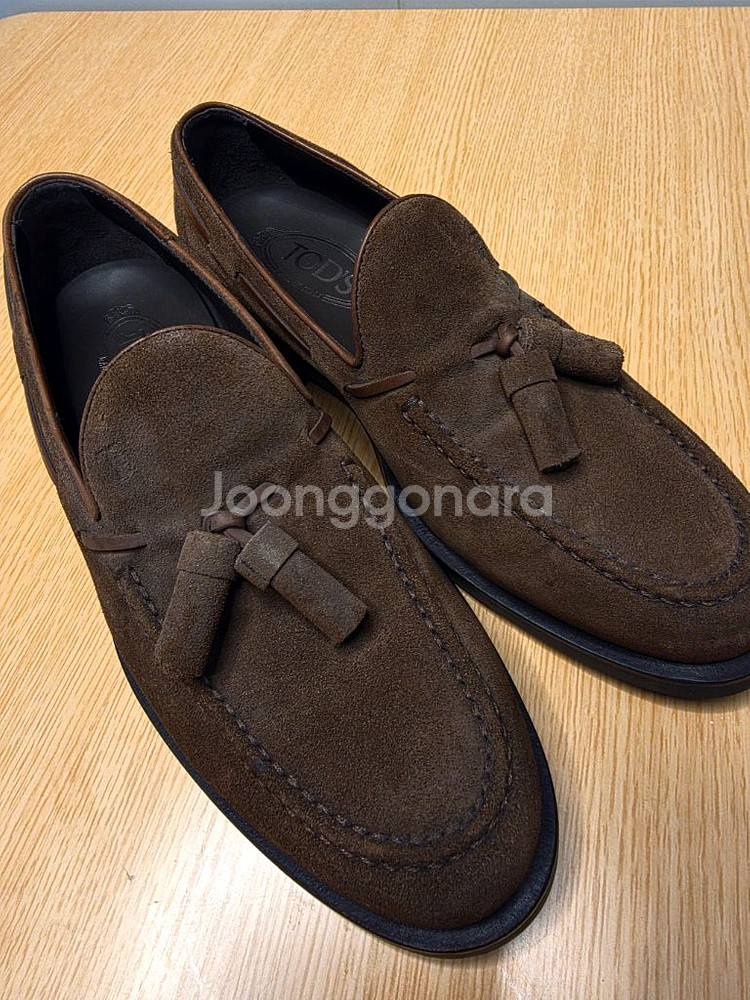 토즈 스웨이드 테슬 로퍼 사이즈 6 (250)--0