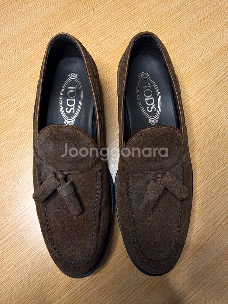 토즈 스웨이드 테슬 로퍼 사이즈 6 (250)--1