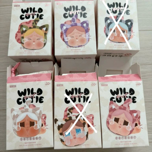 팝마트 크라이베이비 표범냥이 인형 키링