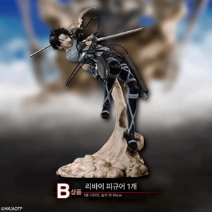 진격의거인 진격거 땅울림 이치방쿠지 리바이 한지 피규어