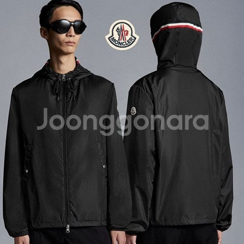 [새상품] 몽클레어 블랙 GRIMPEURS자켓 2사이즈--0