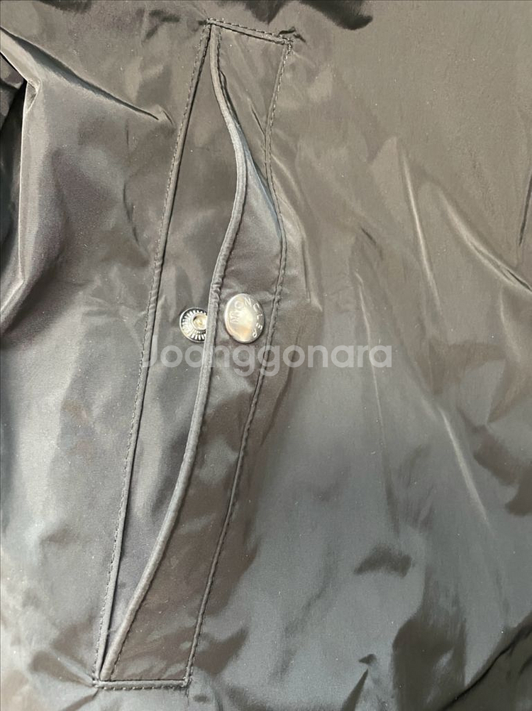 [새상품] 몽클레어 블랙 GRIMPEURS자켓 2사이즈--8