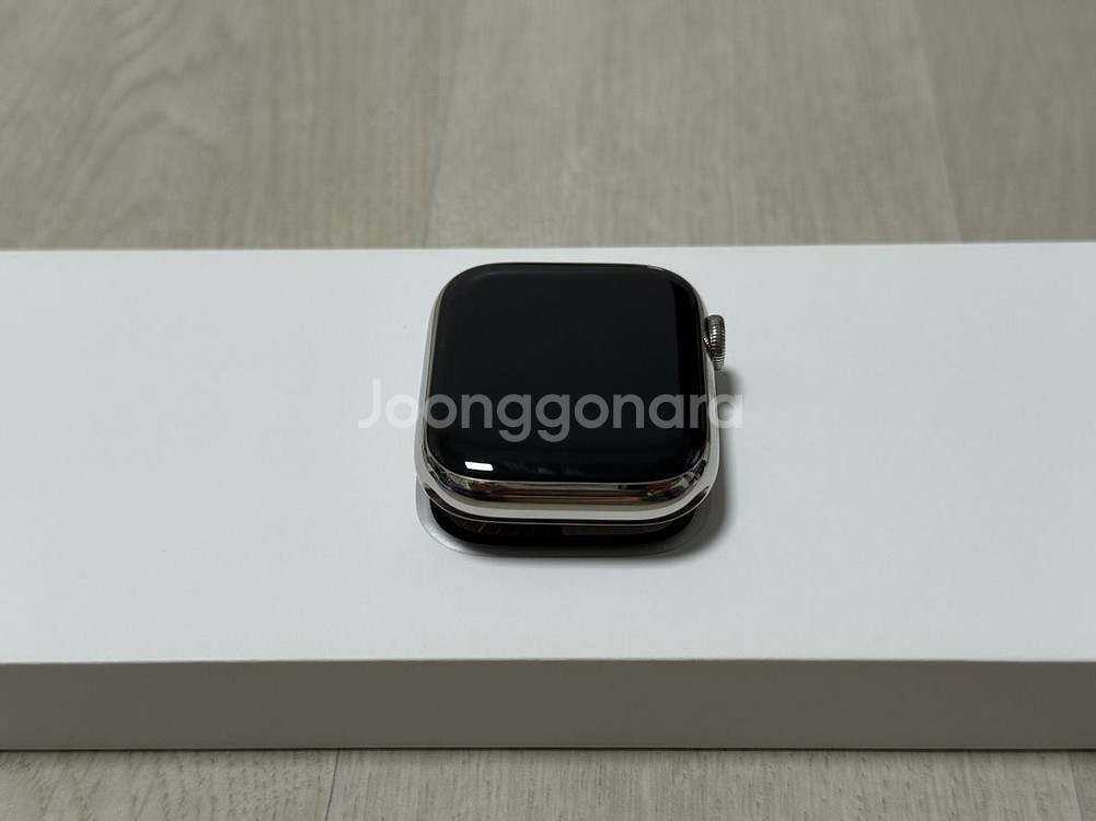 (배터리90) 애플워치9 스테인리스 밀레니즈루프 45m--3