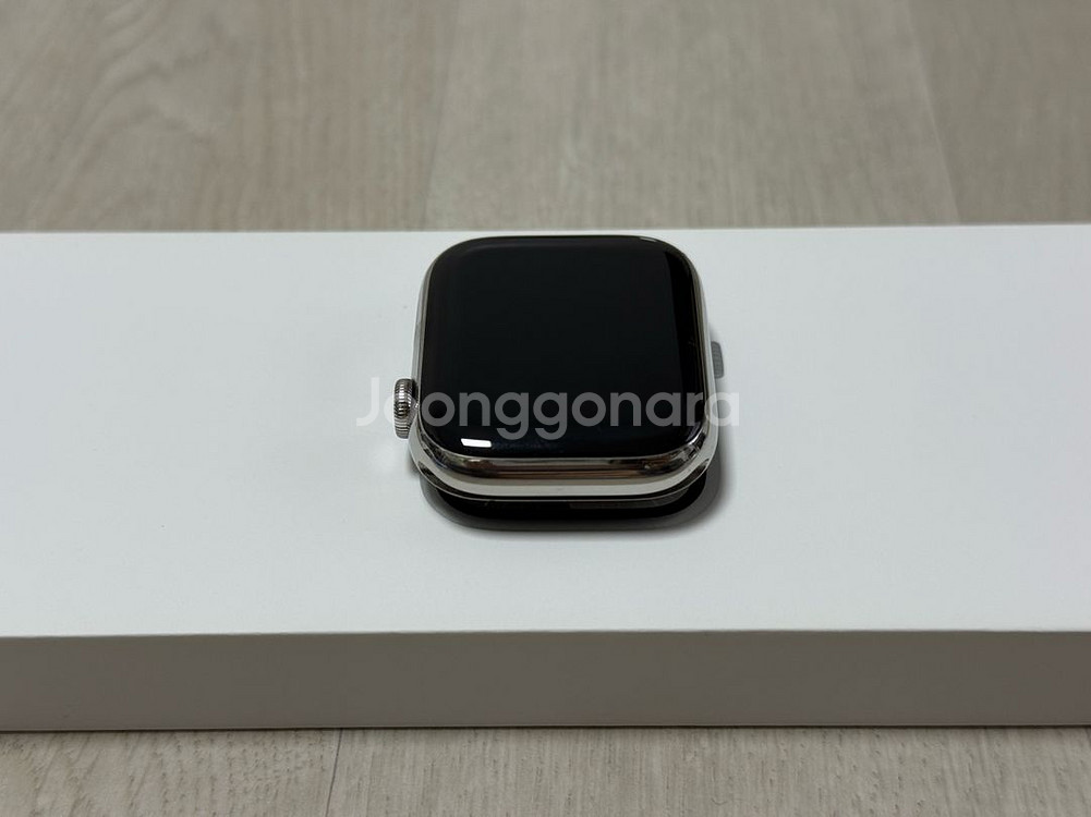 (배터리90) 애플워치9 스테인리스 밀레니즈루프 45m--5