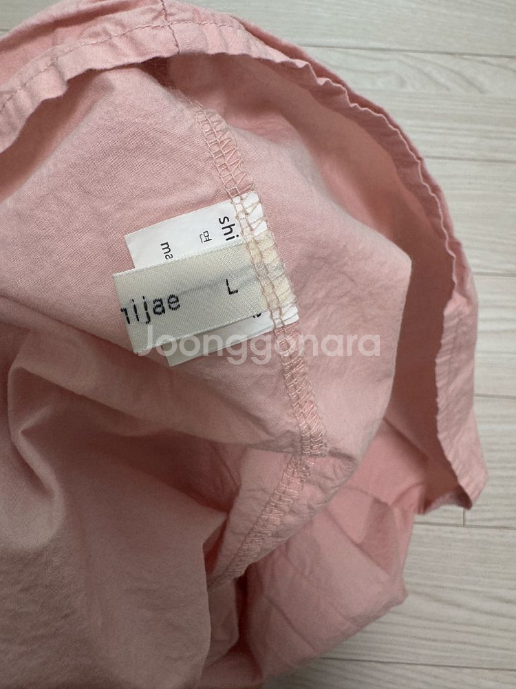 시호시재 봉봉 원피스 핑크L--1