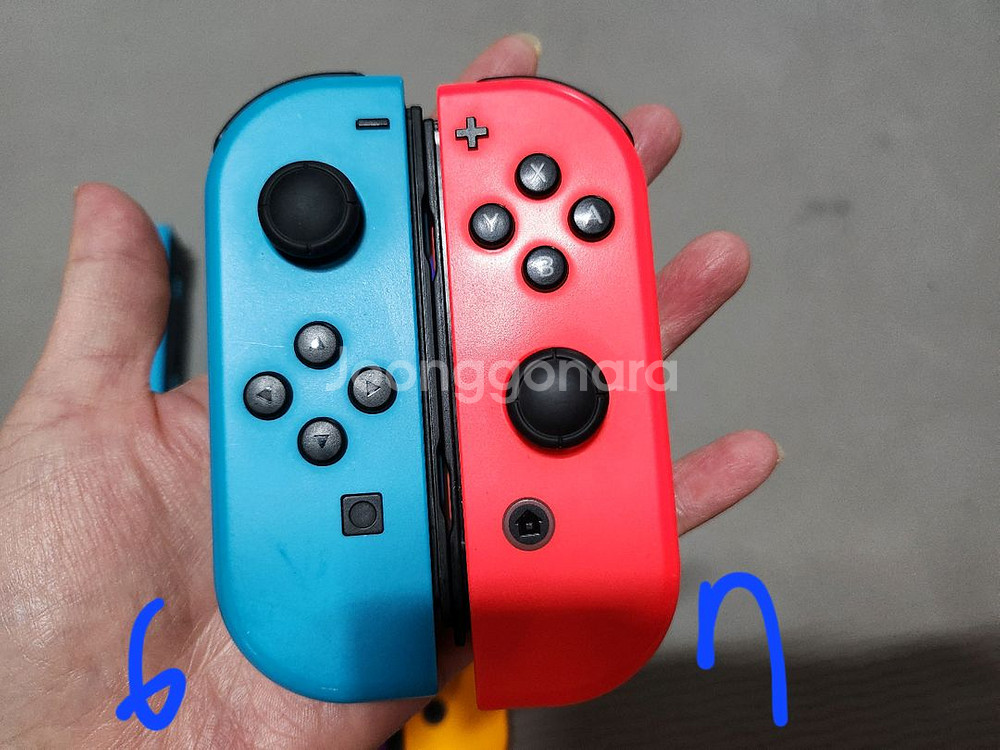 닌텐도 스위치 정품 조이콘 왼쪽, 오른쪽 개별 단품--3