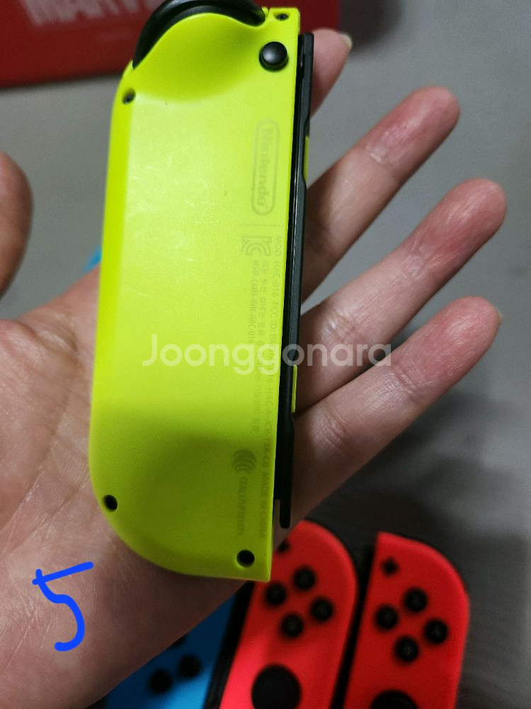 닌텐도 스위치 정품 조이콘 왼쪽, 오른쪽 개별 단품--2