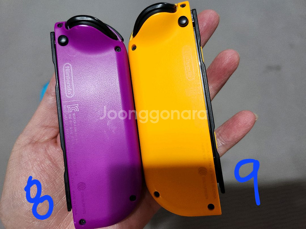 닌텐도 스위치 정품 조이콘 왼쪽, 오른쪽 개별 단품--6