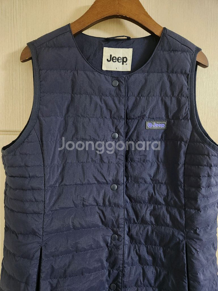 JEEP(지프) 오리털 패딩 조끼--2