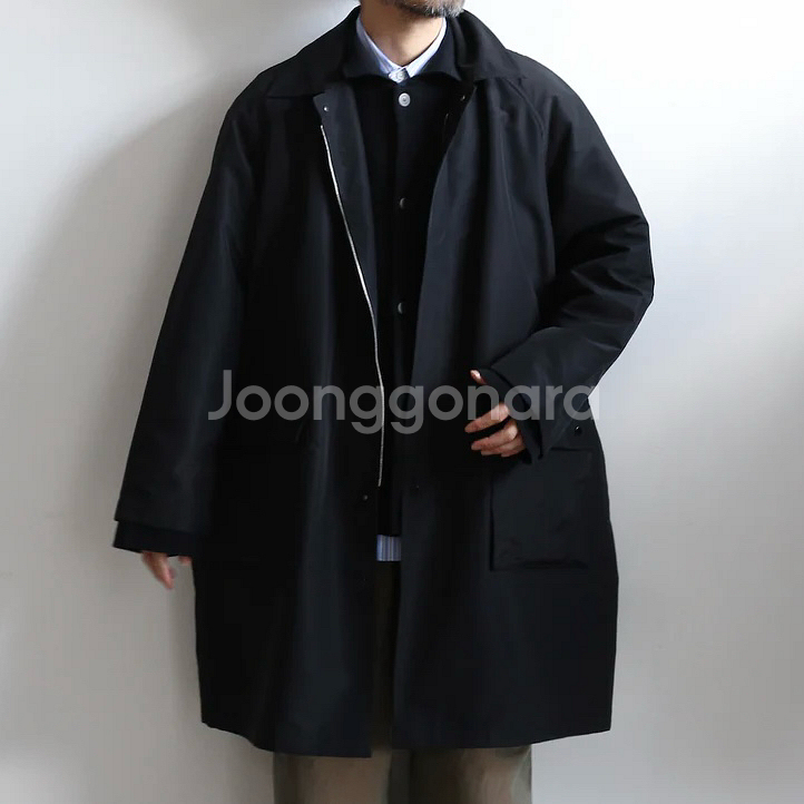 오라리 그로그랭 수티앵 코트 블랙--6