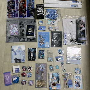 스텔라이브 아라하시 타비 굿즈 일괄 판매합니다.