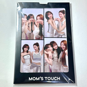 르세라핌 맘스터치 인생네컷 네컷사진 콜라보 한정판