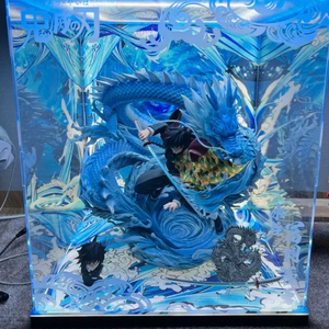 귀멸의칼날 히어로빌리프 기유 레진피규어 전용led케이스