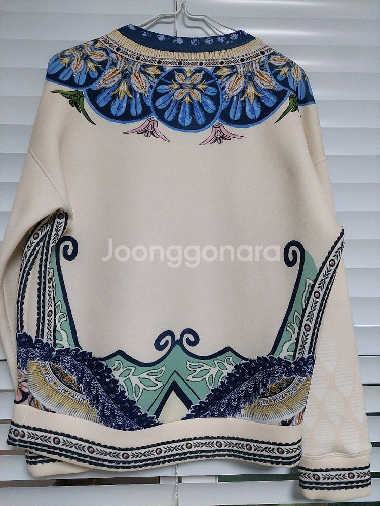 듀엘 세탁 겨울도톰 맨투맨 티셔츠 상태굿--5