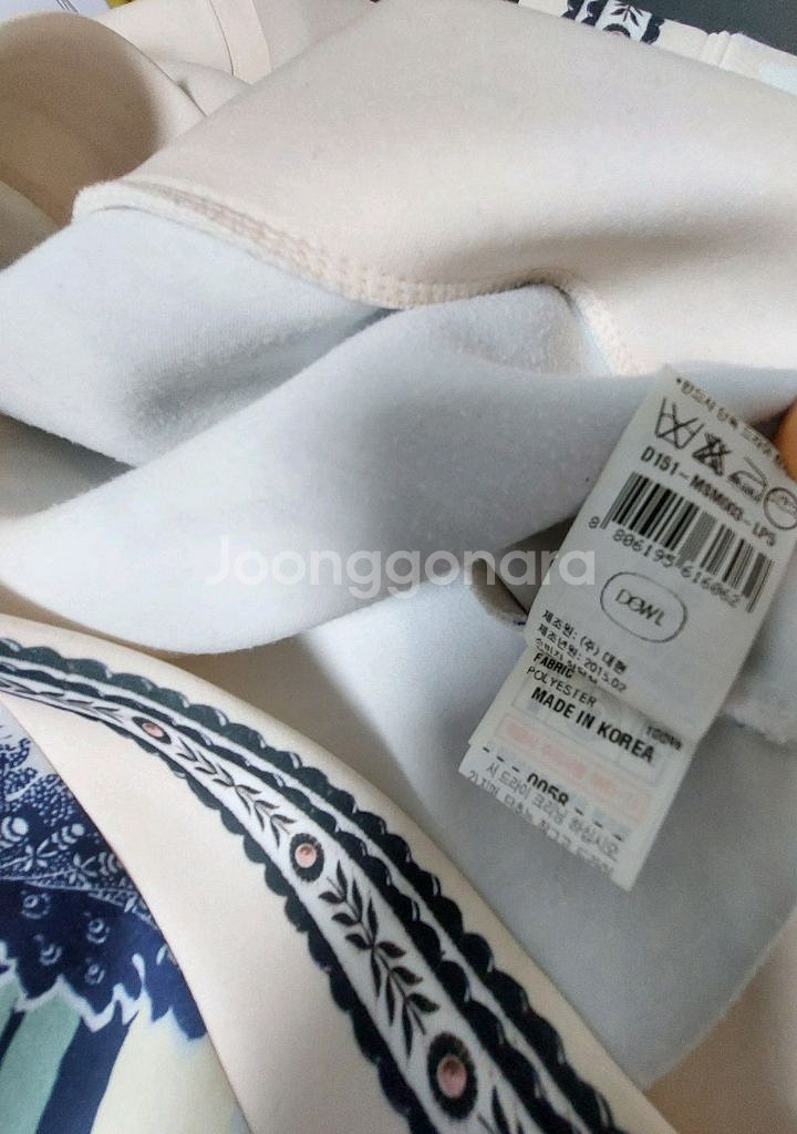 듀엘 세탁 겨울도톰 맨투맨 티셔츠 상태굿--3