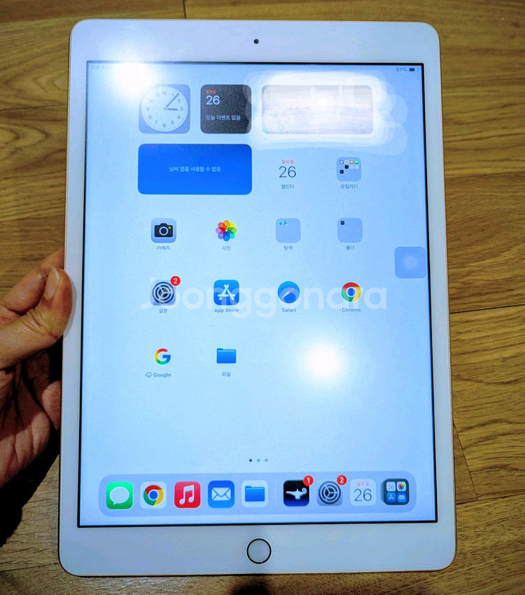 iPad 8세대 32GB + wifi 로즈골드--1