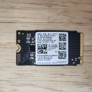 삼성 PM991a 256GB m.2 2242 SSD