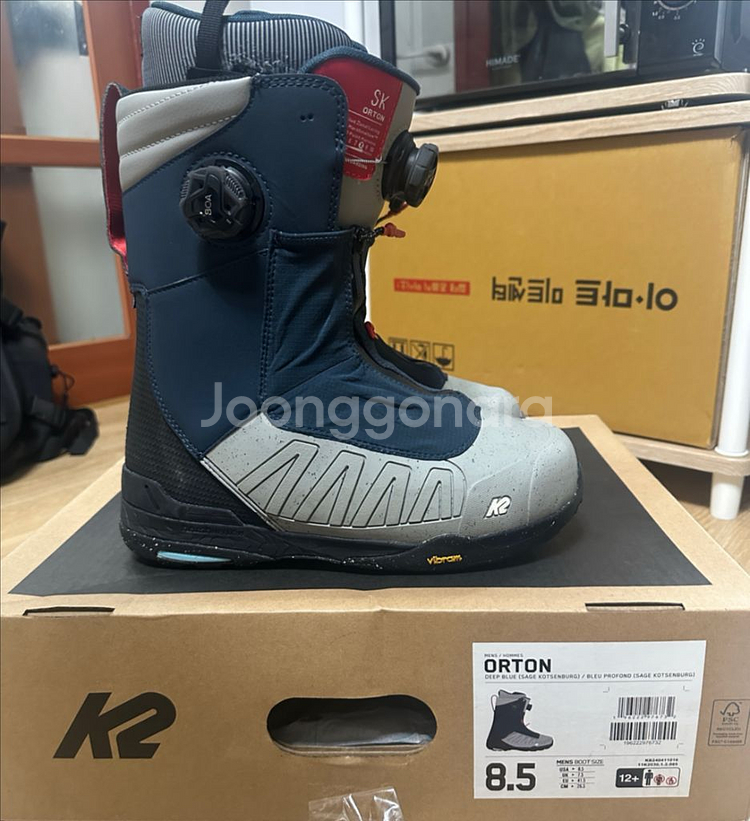 24/25 k2 스노우보드 부츠 오튼 남성 265--1