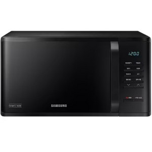삼성전자 세라믹 전자레인지 23L (블랙, 버튼식)