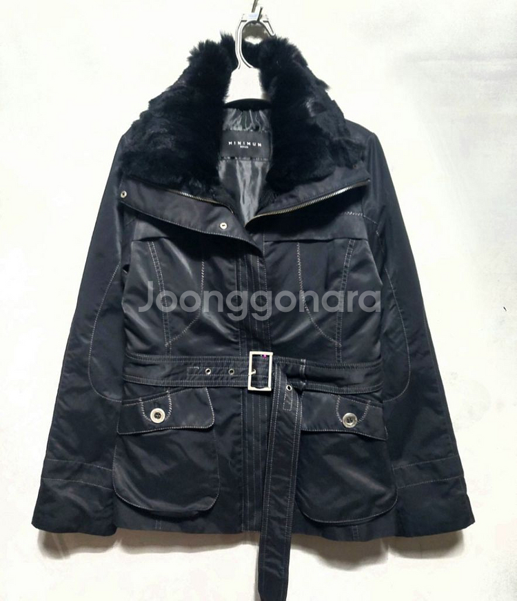 미니멈 여성겨울자켓55/털 탈부착/여성겨울패딩--0