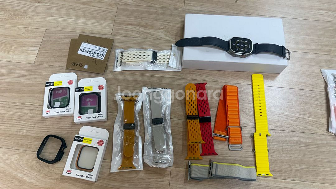 애플워치 울트라1 + 많은 밴드들--0