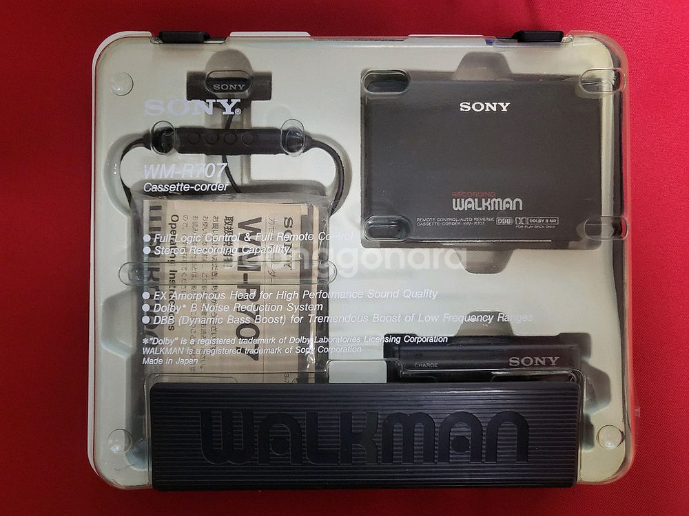 소니워크맨 WM-R707 박스셋--0