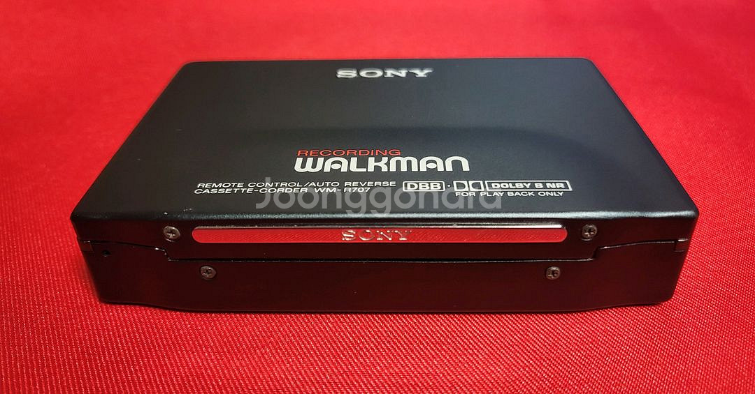 소니워크맨 WM-R707 박스셋--7