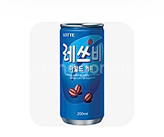롯데 레쓰비 마일드 200ML 2장 (GS25)--0