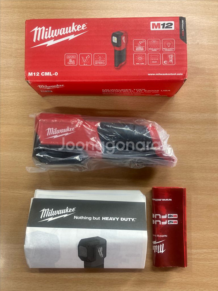 밀워키 M12 CML-0 컬러 매치 LED 작업등 CM--0