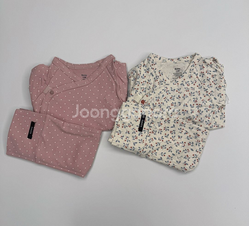 코니 밤부 바디수트 & 레깅스 세트 12m--0