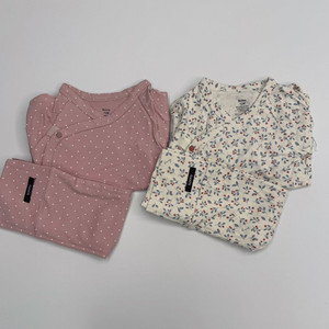 코니 밤부 바디수트 & 레깅스 세트 12m