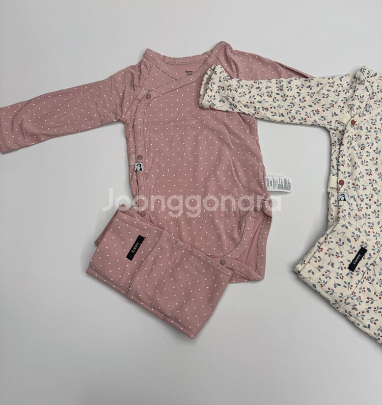 코니 밤부 바디수트 & 레깅스 세트 12m--2