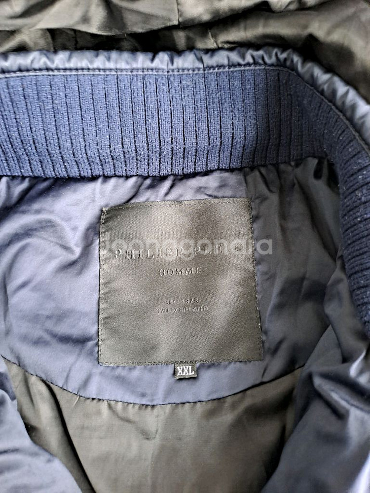 필립플레인 남성 후드 패딩--1